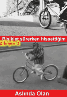 Bisikletsurerkenhissettigim Biking GIF - Bisikletsurerkenhissettigim Biking Tricks GIFs