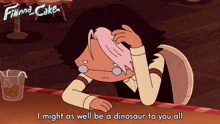 I Might As Well Be A Dinosaur To You All Simon Petrikov GIF - I Might As Well Be A Dinosaur To You All Simon Petrikov Adventure Time Fionna And Cake GIFs