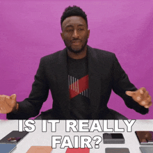 Is It Really Fair Marques Brownlee GIF - Is It Really Fair Marques Brownlee Is It Just GIFs