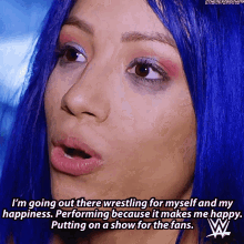 Sasha Banks Im Going Out There Wrestling GIF - Sasha Banks Im Going Out There Wrestling For Myself GIFs