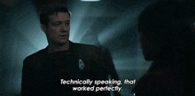 Technically Speaking That Worked Perfectly Jack Crusher GIF - Technically Speaking That Worked Perfectly Jack Crusher Star Trek Picard GIFs