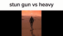 Stun Gun Vs Heavy GIF
