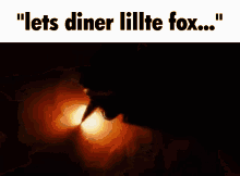 Lets Diner Lillte Fox GIF - Lets Diner Lillte Fox GIFs