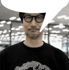 Hideo Kojima Speech Buble GIF - Hideo Kojima Speech Buble GIFs