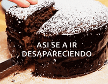 Bolo De Chocolate Cake GIF - Bolo De Chocolate Cake Slice GIFs