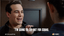 Im Going To Try Out For Squad Blake Gallo GIF