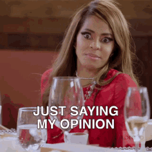 Im Just Saying My Opinion Real Housewives Of Salt Lake City GIF - Im Just Saying My Opinion Real Housewives Of Salt Lake City Im Just Telling My Thoughts GIFs