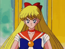 Sailor Venus Sailor Moon GIF - Sailor Venus Sailor Moon Wind GIFs