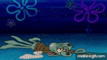 Spongebob Squidward GIF - Spongebob Squidward Injured GIFs