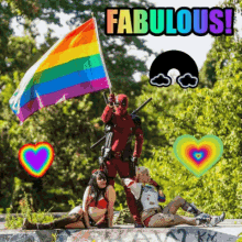 Merpool Fabulous GIF - Merpool Fabulous Deadpool GIFs