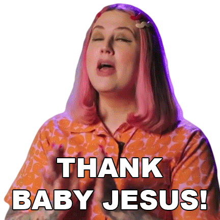 Thank Baby Jesus Katie Sticker - Thank Baby Jesus Katie Ink Master Stickers