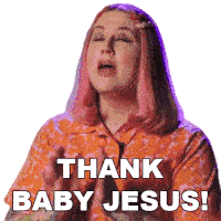 Thank Baby Jesus Katie Sticker - Thank Baby Jesus Katie Ink Master Stickers