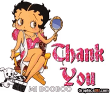 Betty Boop Thank You GIF - Betty Boop Thank You Thank You Betty Boop GIFs