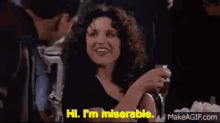 Seinfeld Miserable GIF - Seinfeld Miserable Alcohol GIFs
