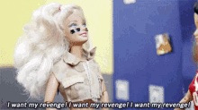 revenge barbie slap