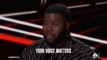 Your Voice Matters Khalid GIF - Your Voice Matters Khalid Billboard Music Awards GIFs
