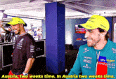 Fernando Alonso Lewis Hamilton GIF - Fernando Alonso Lewis Hamilton Two Weeks GIFs