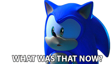 What Was That Now Sonic The Hedgehog Sticker - What Was That Now Sonic The Hedgehog Sonic Prime Stickers