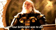 Odin Your Birthright Was To Die GIF - Odin Your Birthright Was To Die GIFs