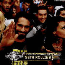 Seth Rollins Wwe Champion GIF - Seth Rollins Wwe Champion Nxt Take Over Brooklyn GIFs