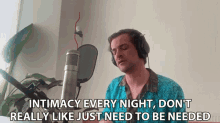 Intimacy Every Night Dont Really Like Just Need To Be Needed Josef Salvat GIF - Intimacy Every Night Dont Really Like Just Need To Be Needed Josef Salvat Call On Me GIFs