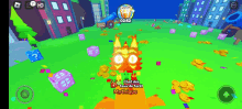 a screenshot of a video game with chat des feux de foret
