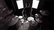 Drummer Dear Trapt GIF - Drummer Dear Trapt Jared Dines GIFs