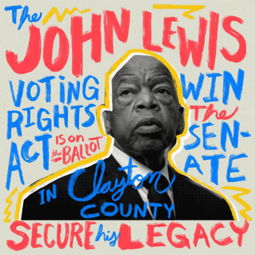 John Lewis Voting Rights GIF - John Lewis Voting Rights Voting Rights Act Is On The Ballot GIFs