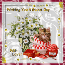 Wishing You A Sweet Day With Love GIF - Wishing You A Sweet Day With Love Teacup GIFs