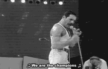 Queen - Champion GIF - Queen Freddie Mercury We Are The Champions GIFs