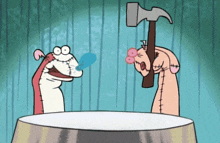 Ren And Stimpy The Ren And Stimpy Show GIF - Ren And Stimpy The Ren And Stimpy Show Puppets GIFs