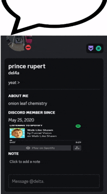 text bubbles robert prince rupert