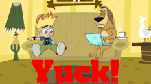 johnny test yuck disgusting disgust gross