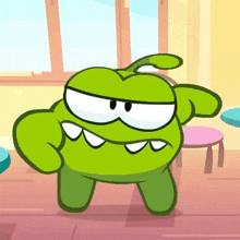 Strong Om Nom GIF - Strong Om Nom Cut The Rope GIFs