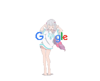 Google Logo Sticker - Google Logo Anime Stickers