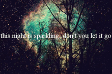 The Night Is Sparkling GIF