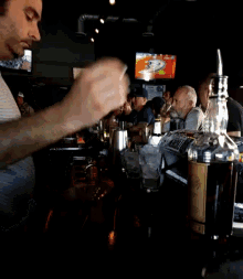 Mikey Bartender GIF - Mikey Bartender Drinking GIFs