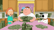 Fighting Over Money GIF - Arguing About Money Family Guy Married Life GIFs