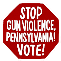 Stop Gun Violence Heysp Sticker - Stop Gun Violence Heysp Pittsburgh Stickers