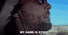 My Name Is Steve I Am Steve GIF - My Name Is Steve I Am Steve Blake Webber GIFs