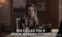 She Called You A Prada Wearing Python Your Like A Snake GIF - She Called You A Prada Wearing Python Your Like A Snake Walking Snake GIFs