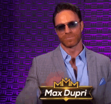 Max Dupri La Knight GIF - Max Dupri La Knight Takes Glasses Off GIFs