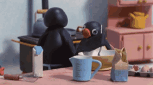 Pingu Baking GIF - Pingu Baking Bake GIFs