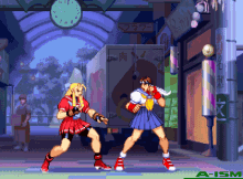 karin sakura street fighter alpha3 ohohoho ojousama