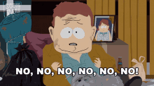 No No No Officer Barbrady GIF - No No No Officer Barbrady South Park GIFs