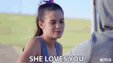 She Loves You Ariel Mortman GIF - She Loves You Ariel Mortman Hayley Woods GIFs