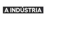a black background with white text that says industria ta no cafezinho do dia