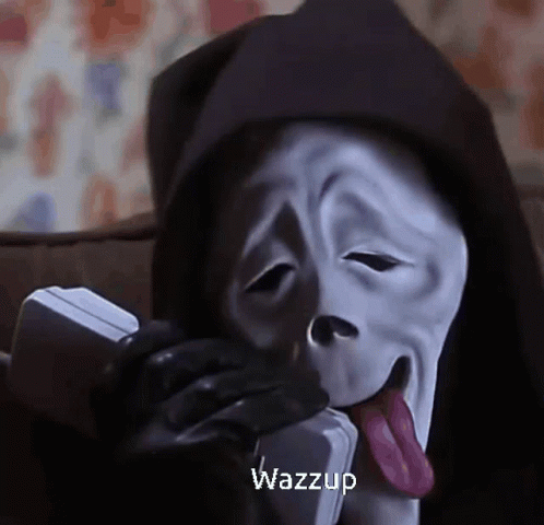 wazzup scary movie meme