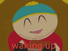 Eric South Park GIF - Eric South Park Waking Up GIFs