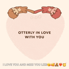 Otter Love GIF - Otter Love Love You GIFs